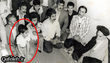 شهید طوقانی در محضر امام 